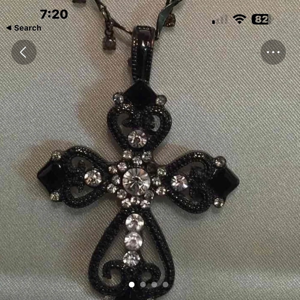 Vintage Cross Necklace